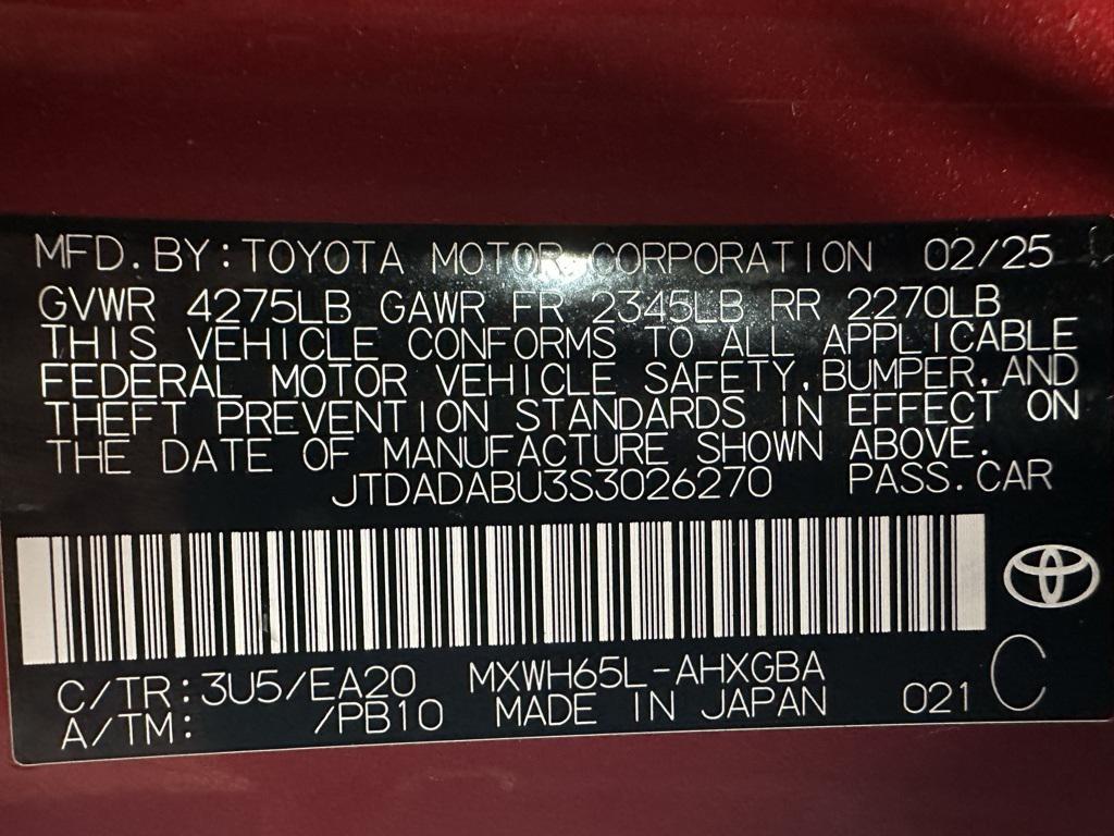 used 2025 Toyota Prius car, priced at $28,995