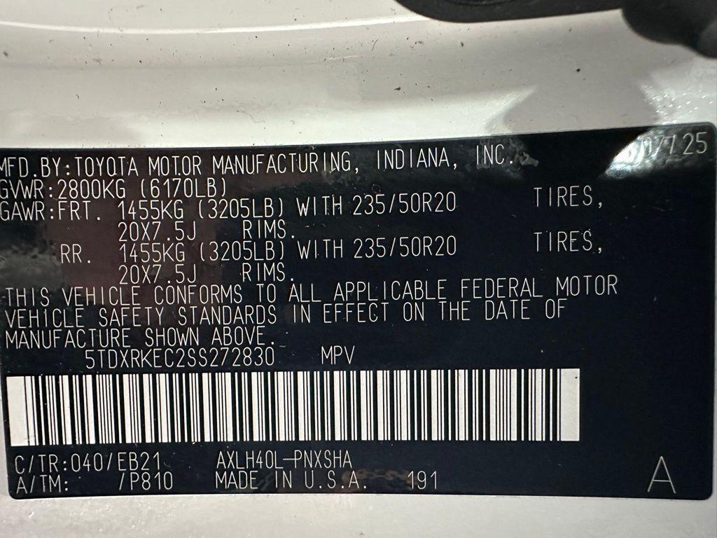 used 2025 Toyota Sienna car, priced at $46,995