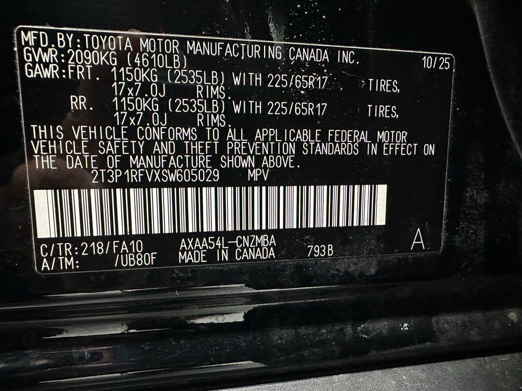 used 2025 Toyota RAV4 car, priced at $31,995