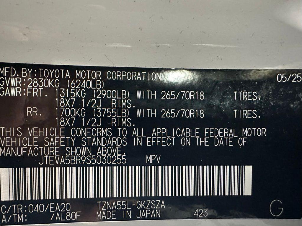 used 2025 Toyota 4Runner car, priced at $52,495