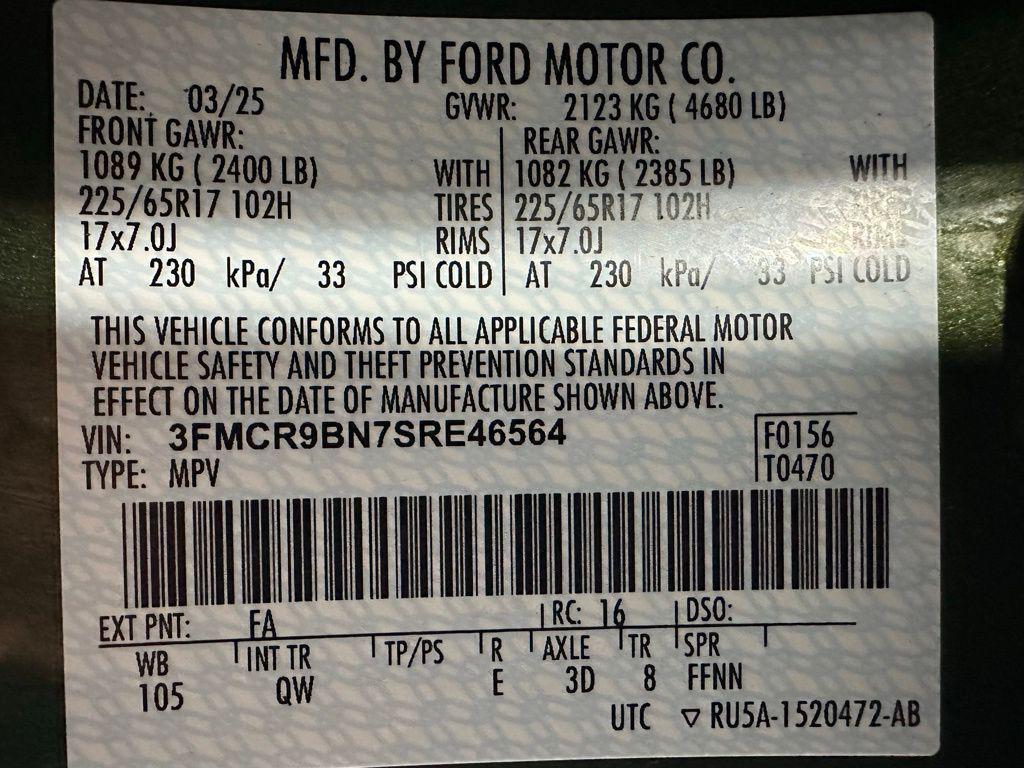 used 2025 Ford Bronco Sport car, priced at $25,995