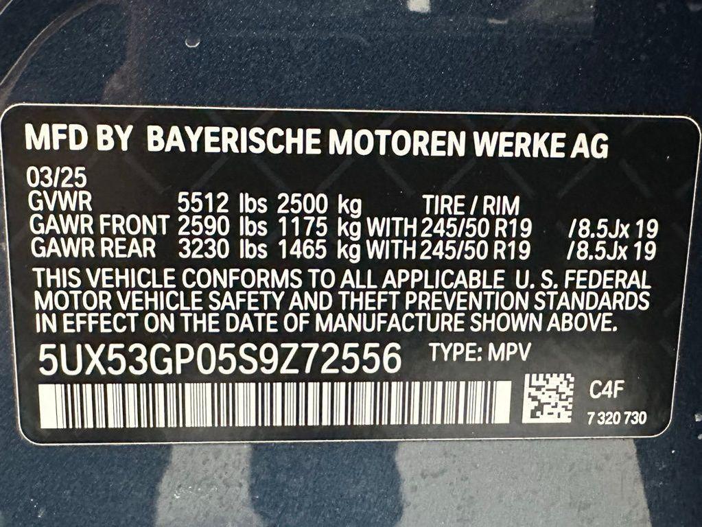 used 2025 BMW X3 car