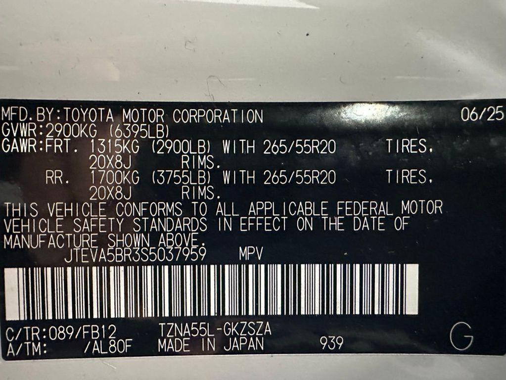 used 2025 Toyota 4Runner car, priced at $47,995