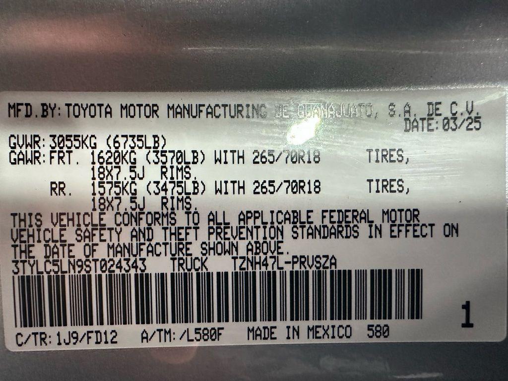 used 2025 Toyota Tacoma Hybrid car, priced at $42,495
