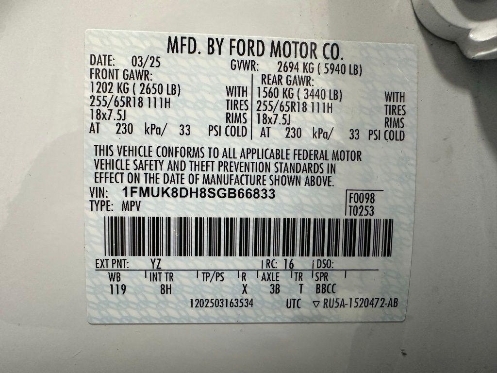 used 2025 Ford Explorer car, priced at $35,995