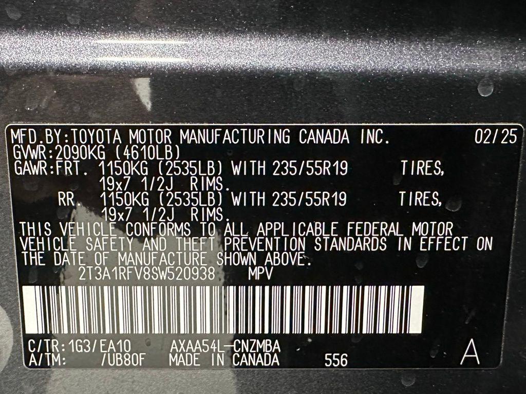 used 2025 Toyota RAV4 car, priced at $34,495