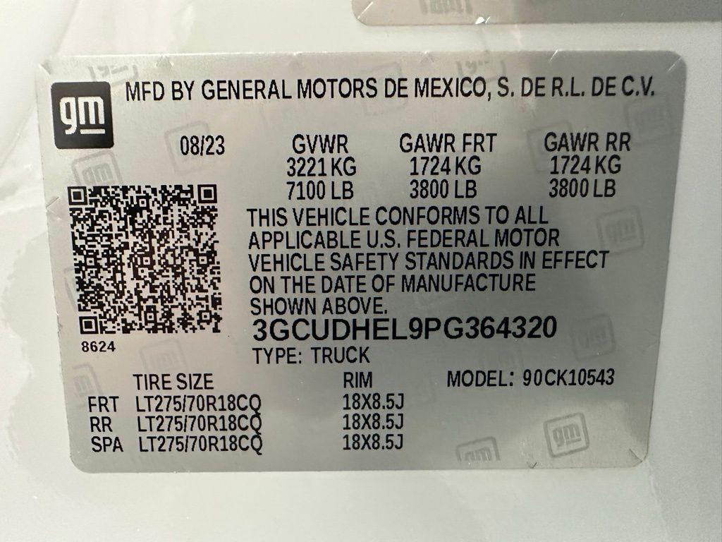 used 2023 Chevrolet Silverado 1500 car, priced at $49,995