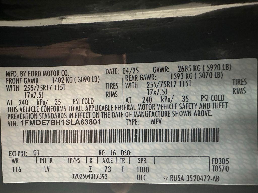 used 2025 Ford Bronco car, priced at $37,995