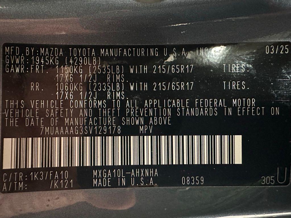 used 2025 Toyota Corolla Cross car, priced at $23,495