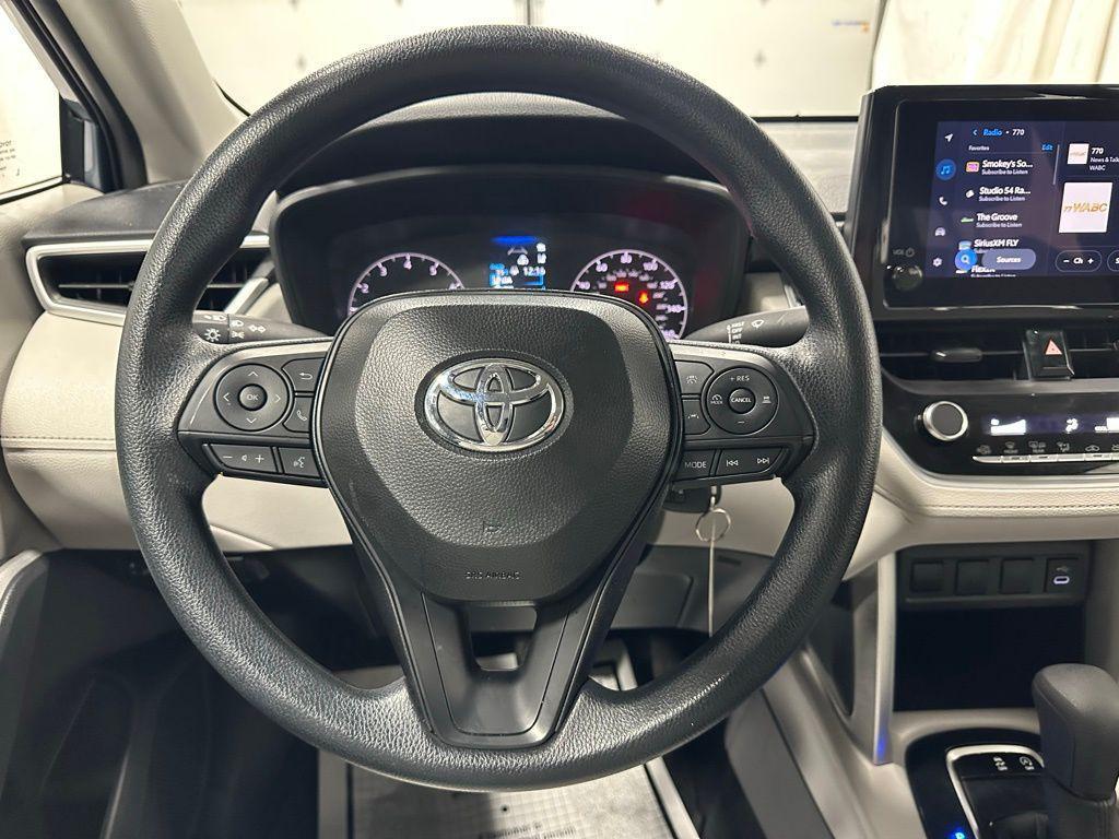 used 2025 Toyota Corolla Cross car, priced at $23,495