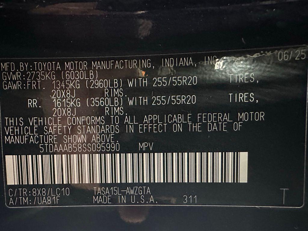 used 2025 Toyota Grand Highlander car, priced at $48,495