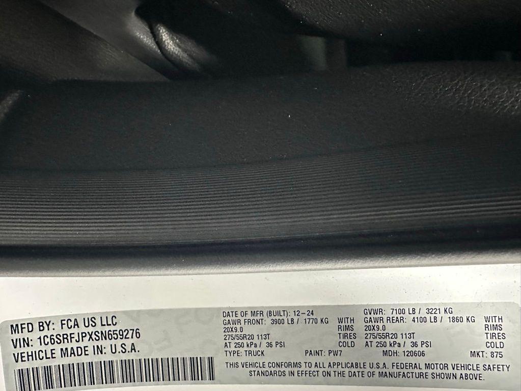 used 2025 Ram 1500 car, priced at $40,995