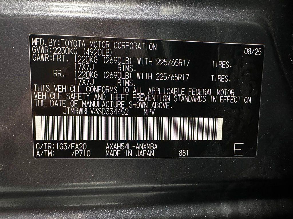 used 2025 Toyota RAV4 Hybrid car, priced at $35,495