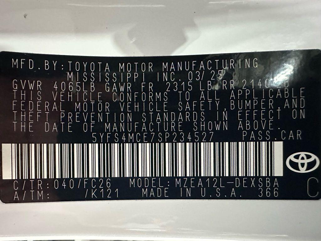 used 2025 Toyota Corolla car, priced at $22,995