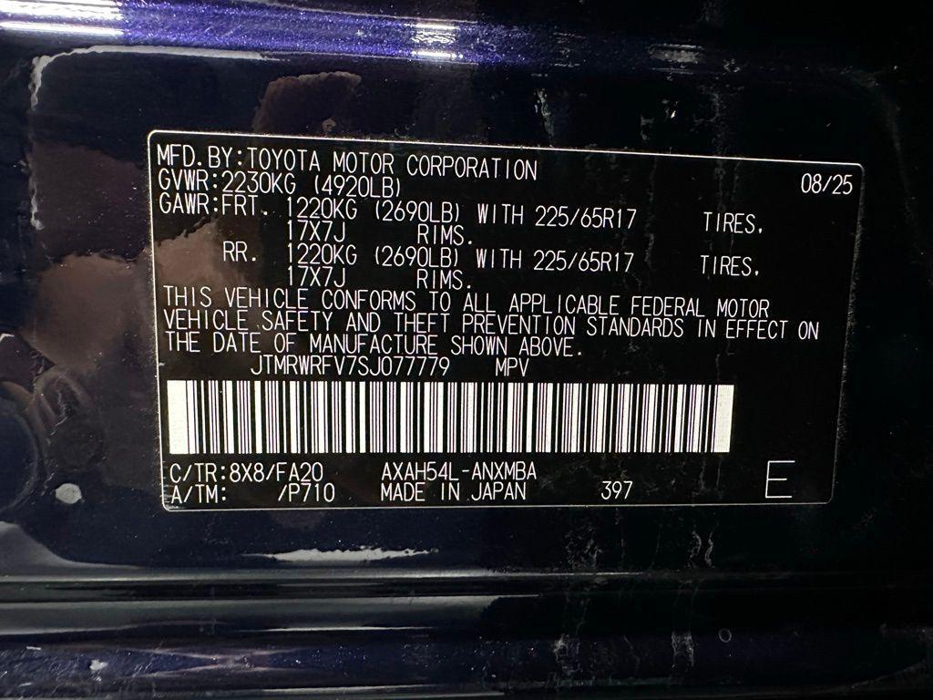 used 2025 Toyota RAV4 Hybrid car