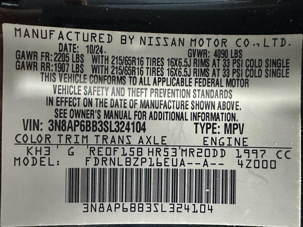 used 2025 Nissan Kicks car, priced at $20,995