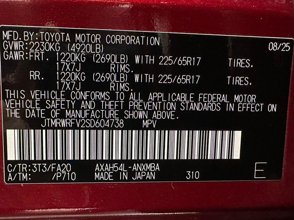 used 2025 Toyota RAV4 Hybrid car, priced at $35,995