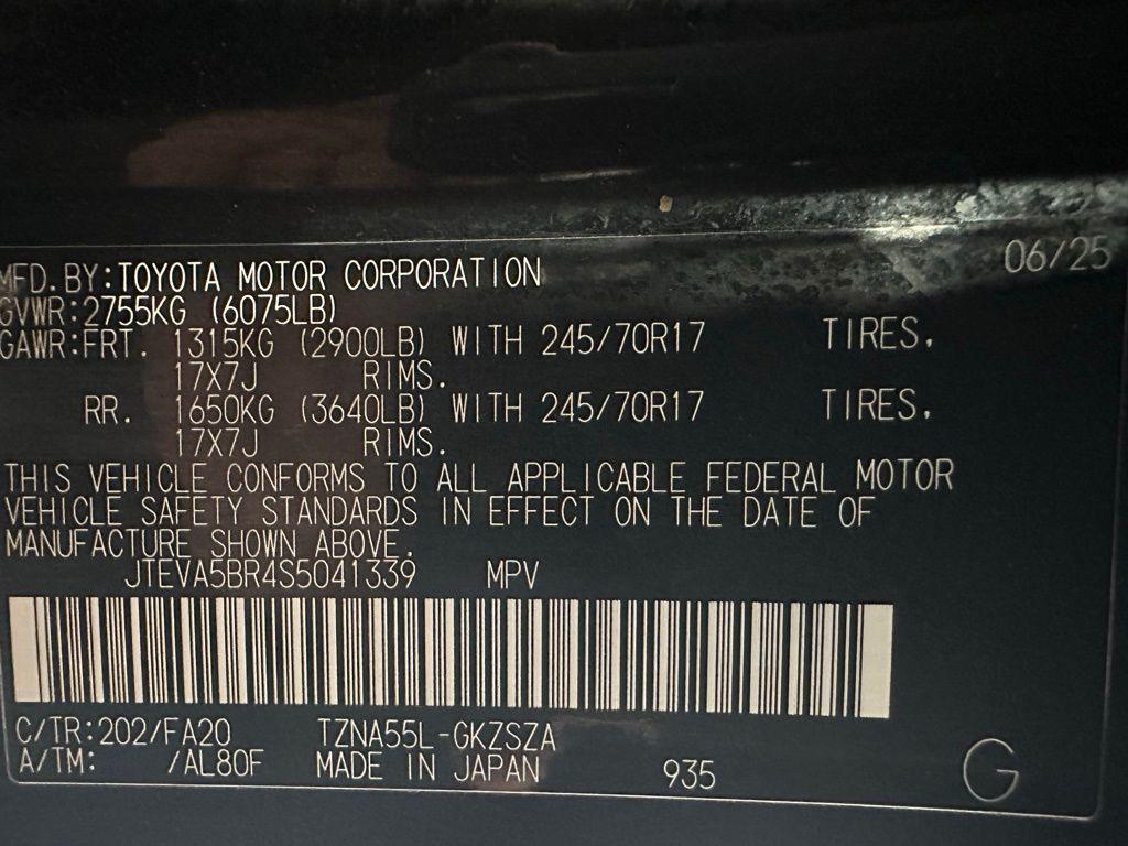 used 2025 Toyota 4Runner car, priced at $40,995