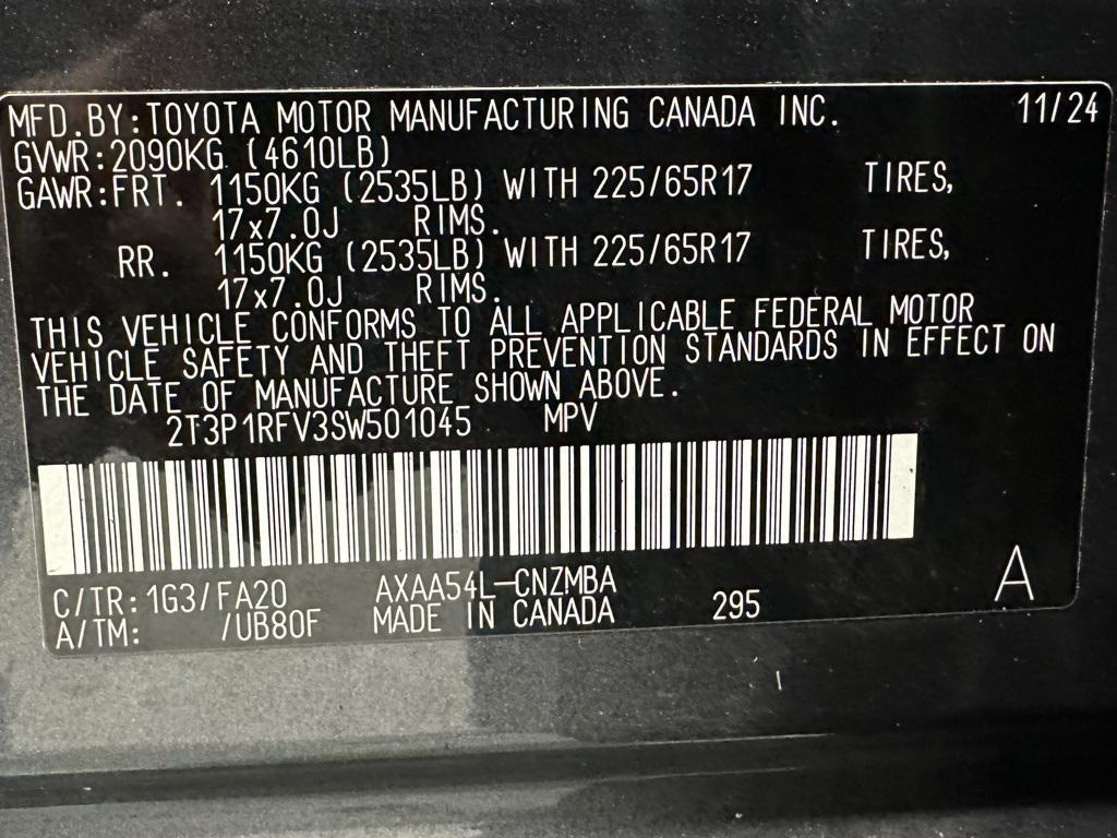 used 2025 Toyota RAV4 car, priced at $29,495