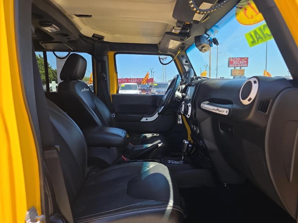 used 2015 Jeep Wrangler Unlimited car, priced at $15,350