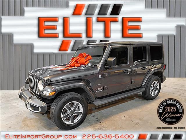 used 2022 Jeep Wrangler Unlimited car, priced at $34,775