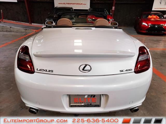 used 2007 Lexus SC 430 car, priced at $14,772