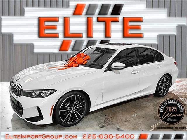 used 2023 BMW 330 car, priced at $34,887