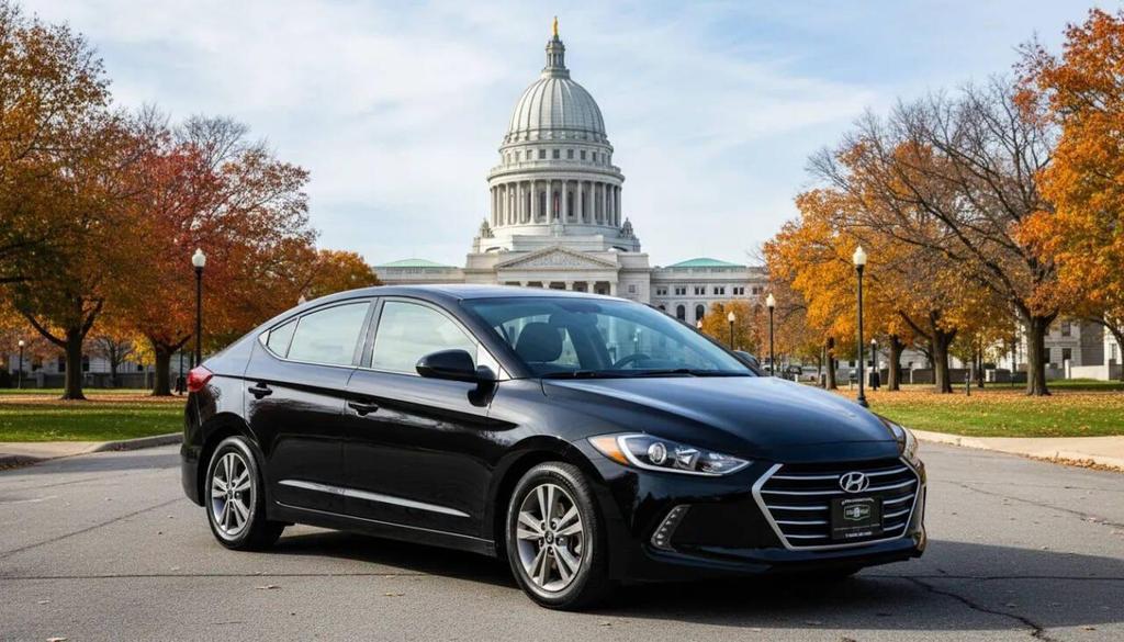 used 2018 Hyundai Elantra car, priced at $11,995