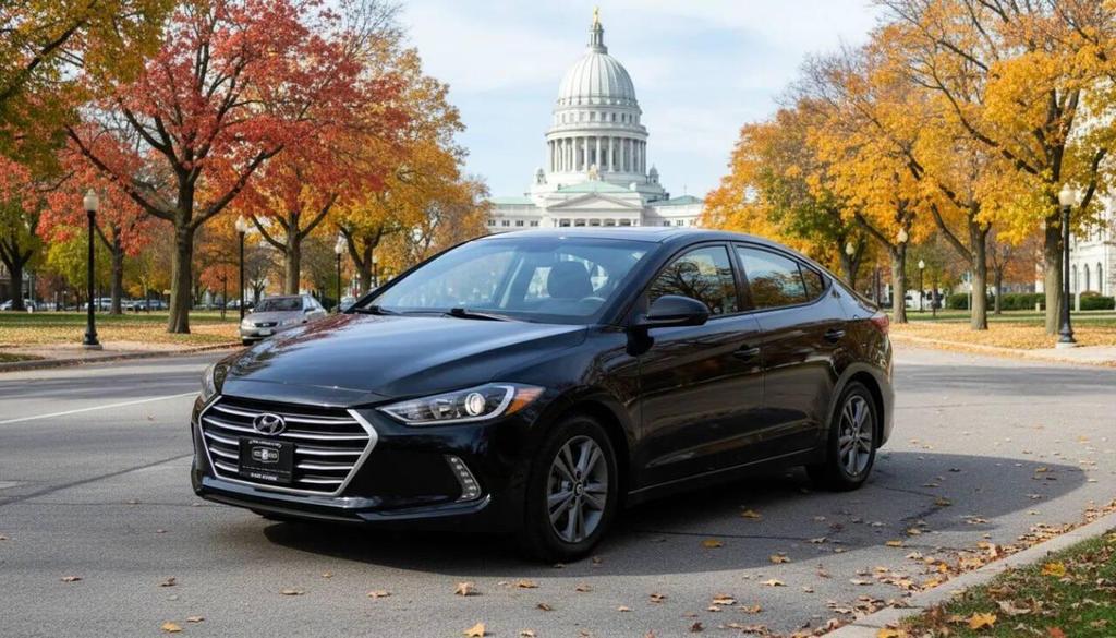 used 2018 Hyundai Elantra car, priced at $11,995