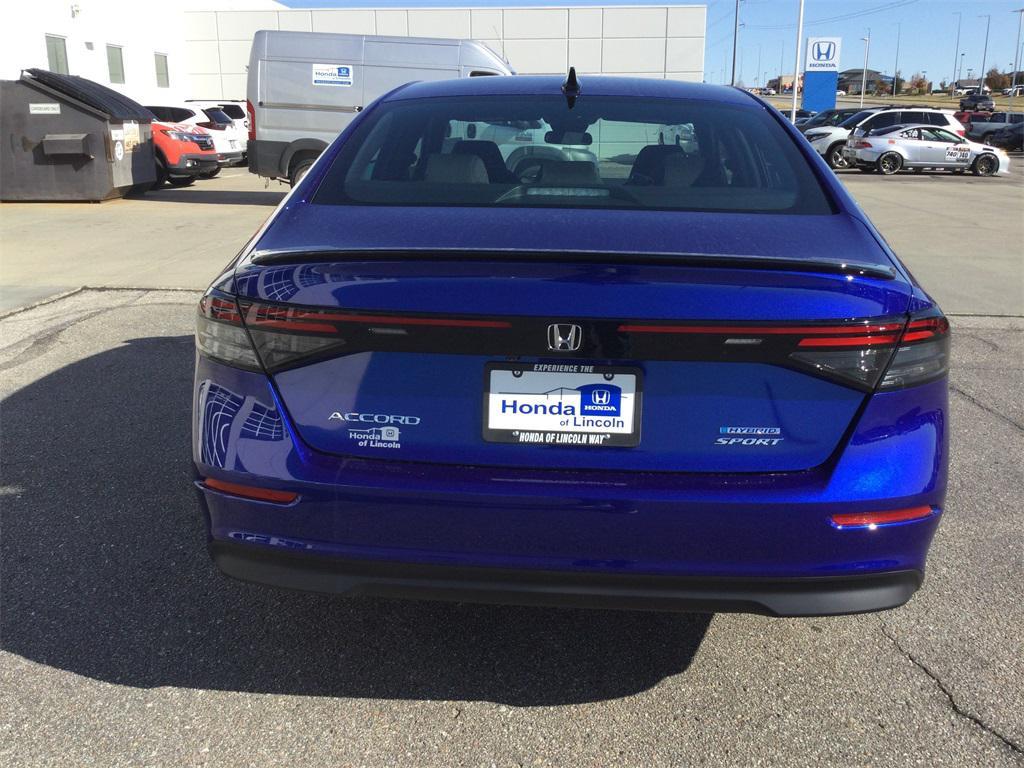new 2025 Honda Accord Hybrid car, priced at $33,655