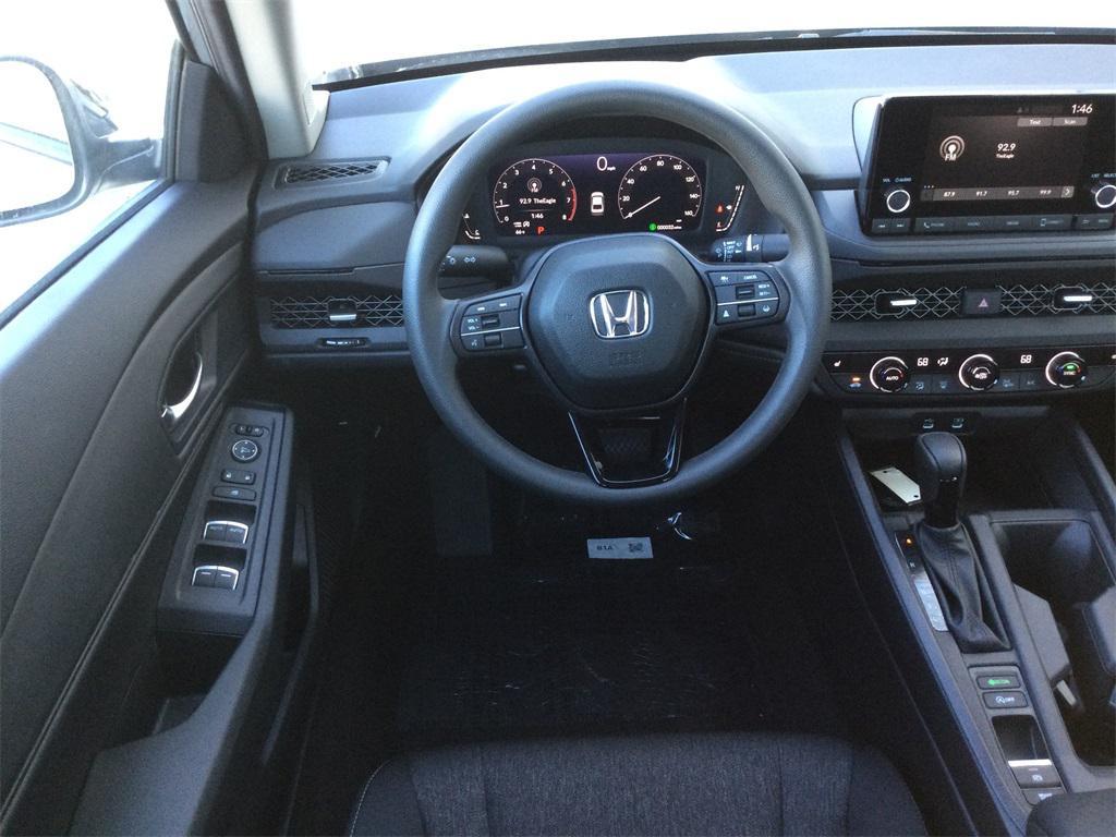 new 2025 Honda Accord car, priced at $30,750