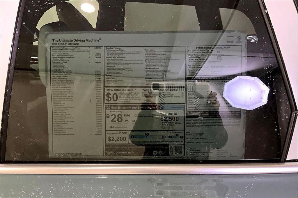 new 2026 BMW X1 car, priced at $49,915