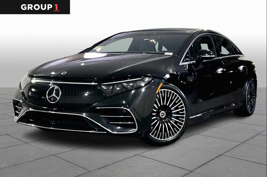 used 2022 Mercedes-Benz EQS 450+ car, priced at $29,987
