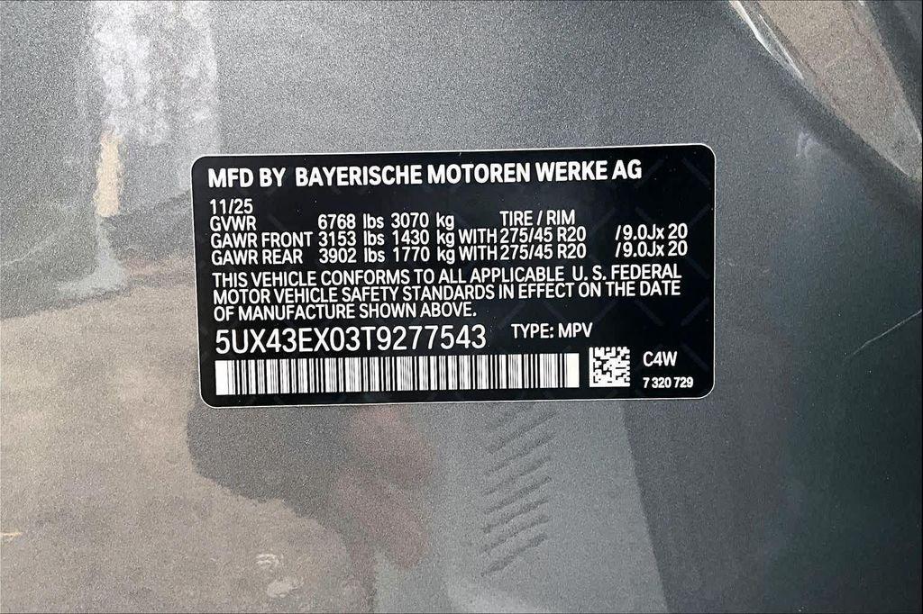 new 2026 BMW X6 car, priced at $102,950