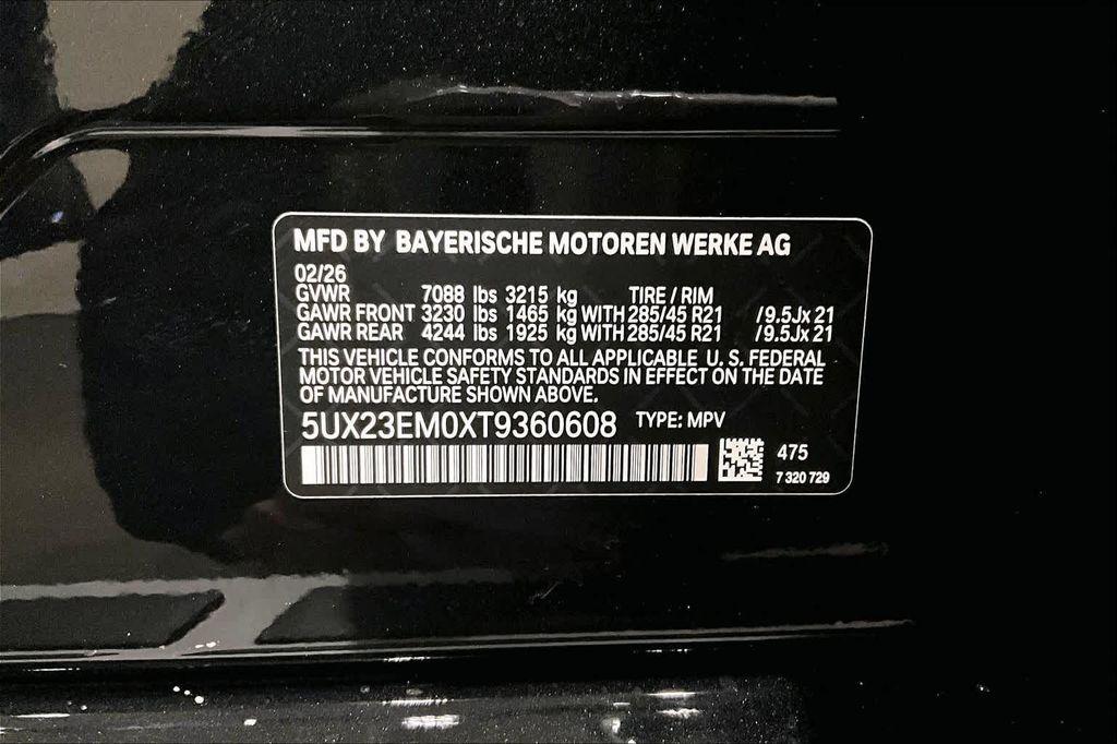 new 2026 BMW X7 car, priced at $98,450