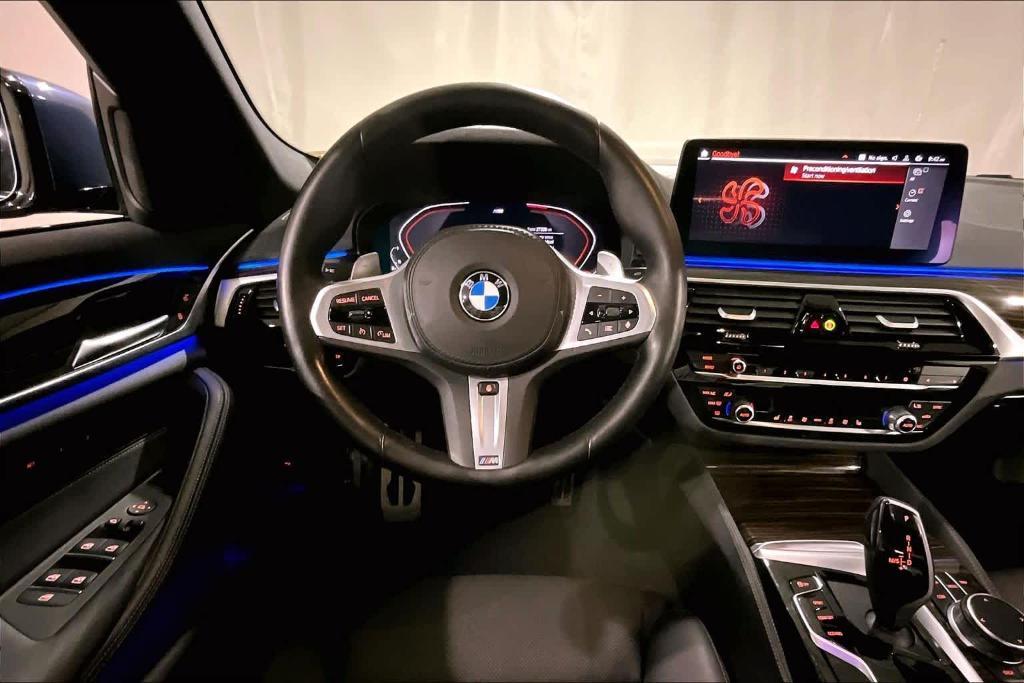 used 2023 BMW 530 car, priced at $43,287