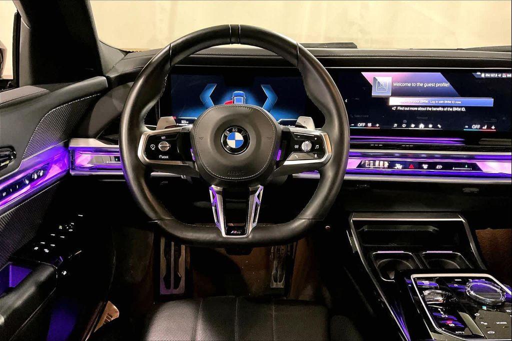 used 2024 BMW 740 car, priced at $63,487