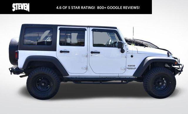 used 2015 Jeep Wrangler Unlimited car, priced at $15,399