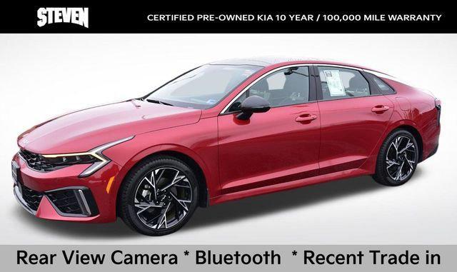 used 2025 Kia K5 car, priced at $27,700