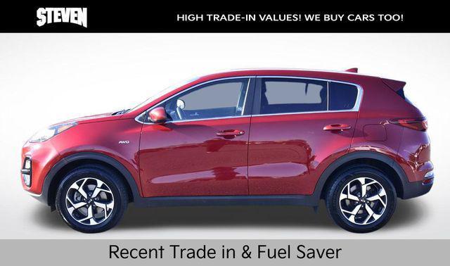 used 2022 Kia Sportage car, priced at $15,000