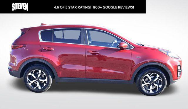 used 2022 Kia Sportage car, priced at $15,000