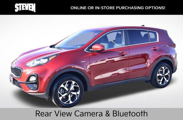 used 2022 Kia Sportage car, priced at $15,000
