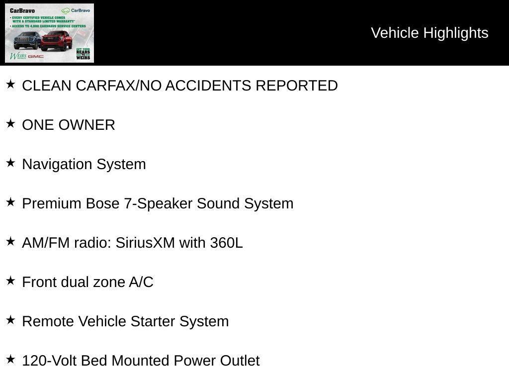 used 2025 GMC Sierra 1500 car, priced at $65,250
