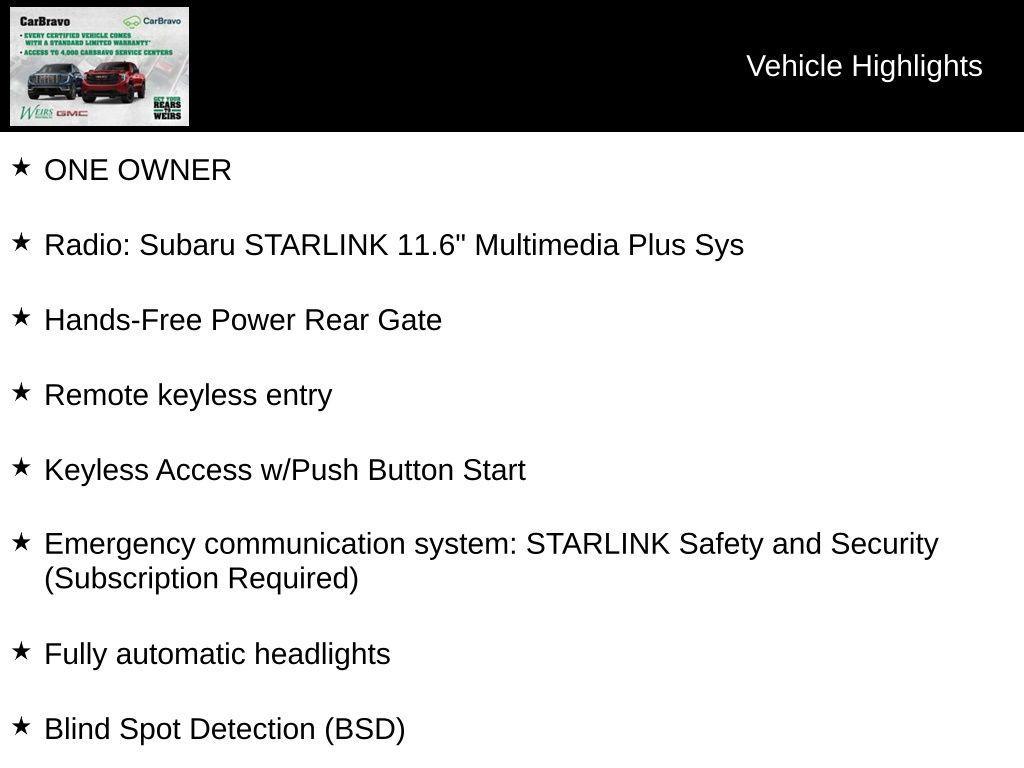used 2022 Subaru Outback car, priced at $24,350