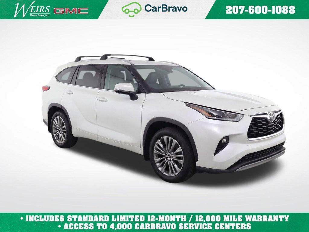 used 2022 Toyota Highlander car, priced at $43,250