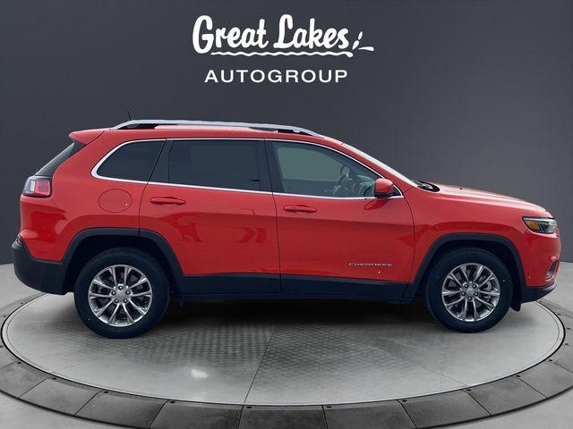 used 2021 Jeep Cherokee car, priced at $18,520