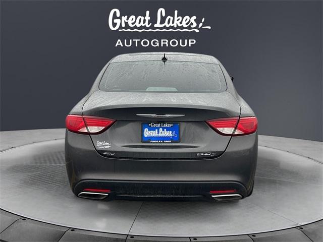 used 2015 Chrysler 200 car, priced at $8,610