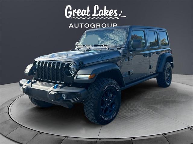 used 2023 Jeep Wrangler 4xe car, priced at $32,988