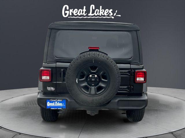 used 2025 Jeep Wrangler car, priced at $29,146