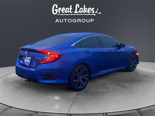 used 2019 Honda Civic car, priced at $13,878
